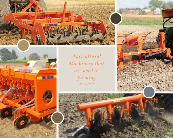 What machines are used in agriculture?