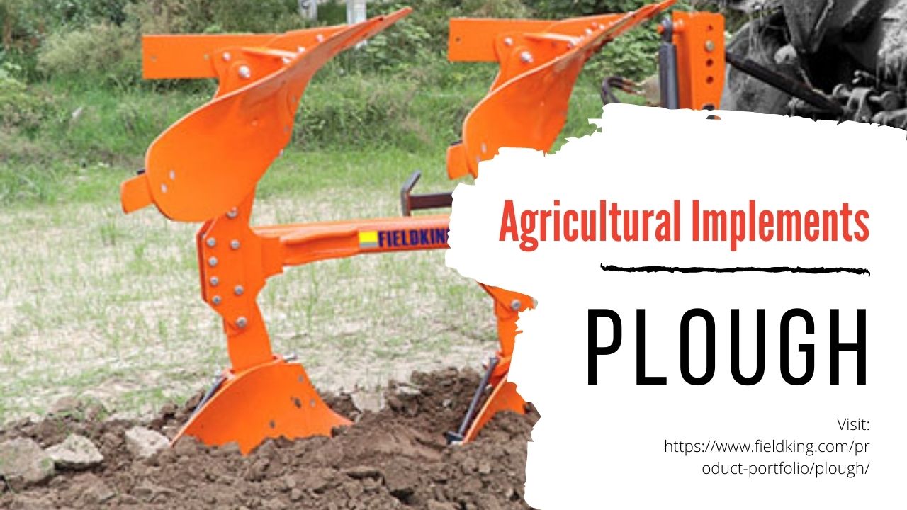 What is Plough and how many types of plough?