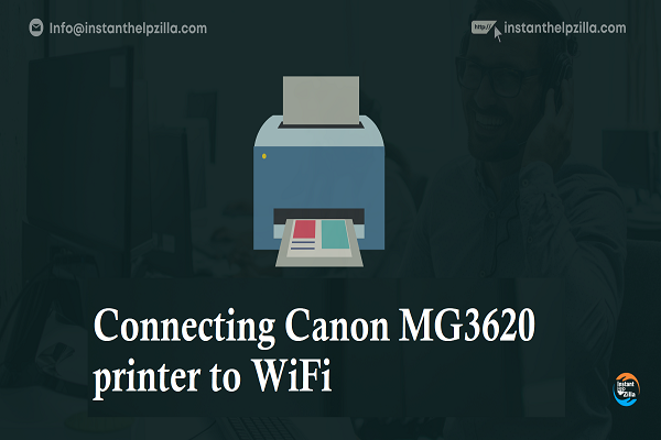 How to connect Canon MG3620 to Wi-Fi?