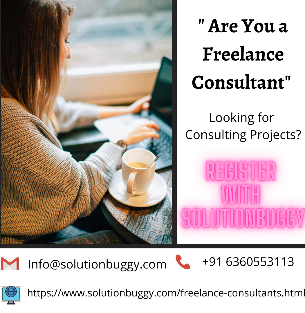 Freelance Consultant | Independent Consultant – SolutionBuggy