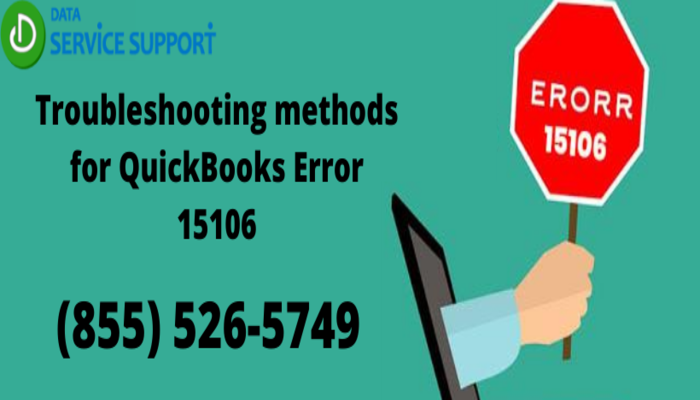 How to rectify QuickBooks Error 15106