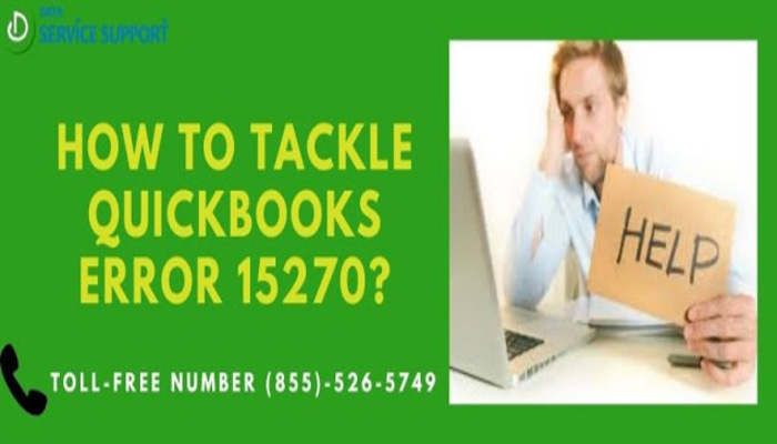 How to rectify QuickBooks Update Error 15270