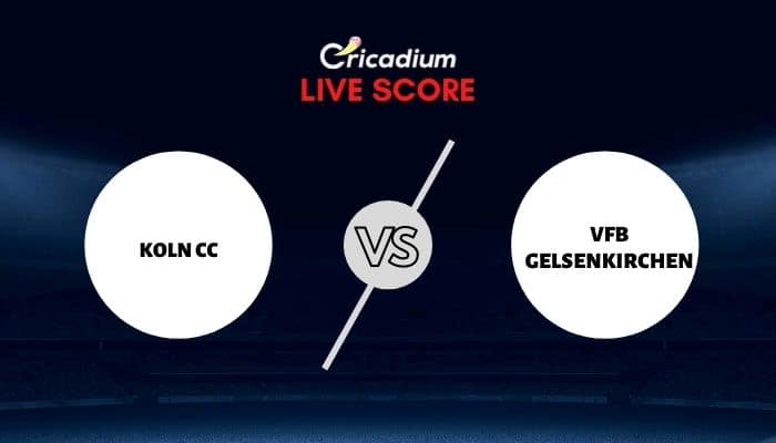 ECS Germany, Krefeld, 2021, 4th Quarter Final KCC vs VG Live Cricket Score