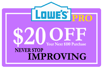 Get Lowes Coupon in Store