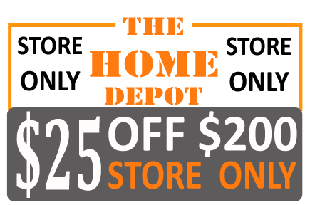Find Home Depot Store Use Only Coupon