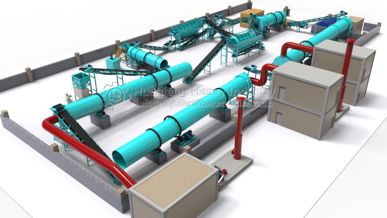 Roller extrusion granulator assists in efficient operation of fertilizer production line