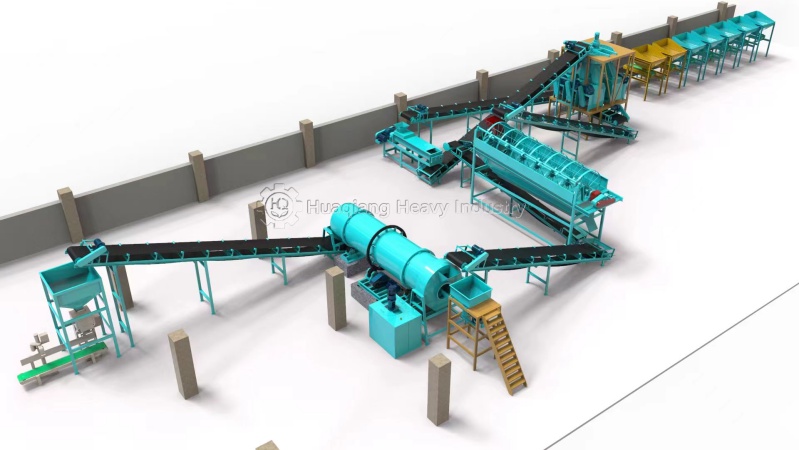The advantages of roller extrusion granulator in creating high-strength organic fertilizer granules