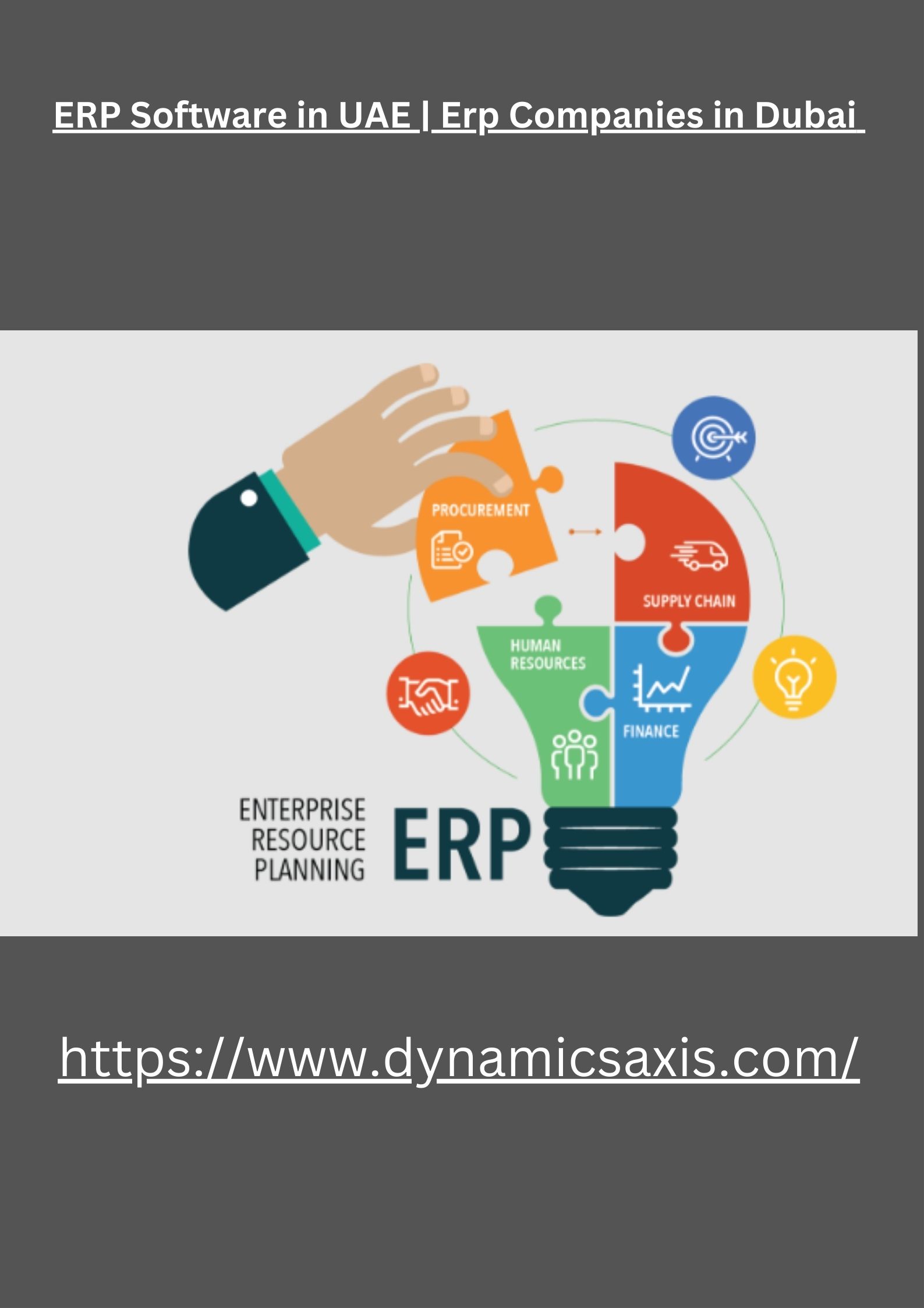 ERP Software in UAE | Erp Companies in Dubai - DynamicsAxis