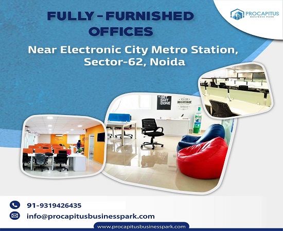 Affordable Shared Office Space for Rent in Noida Sector 62