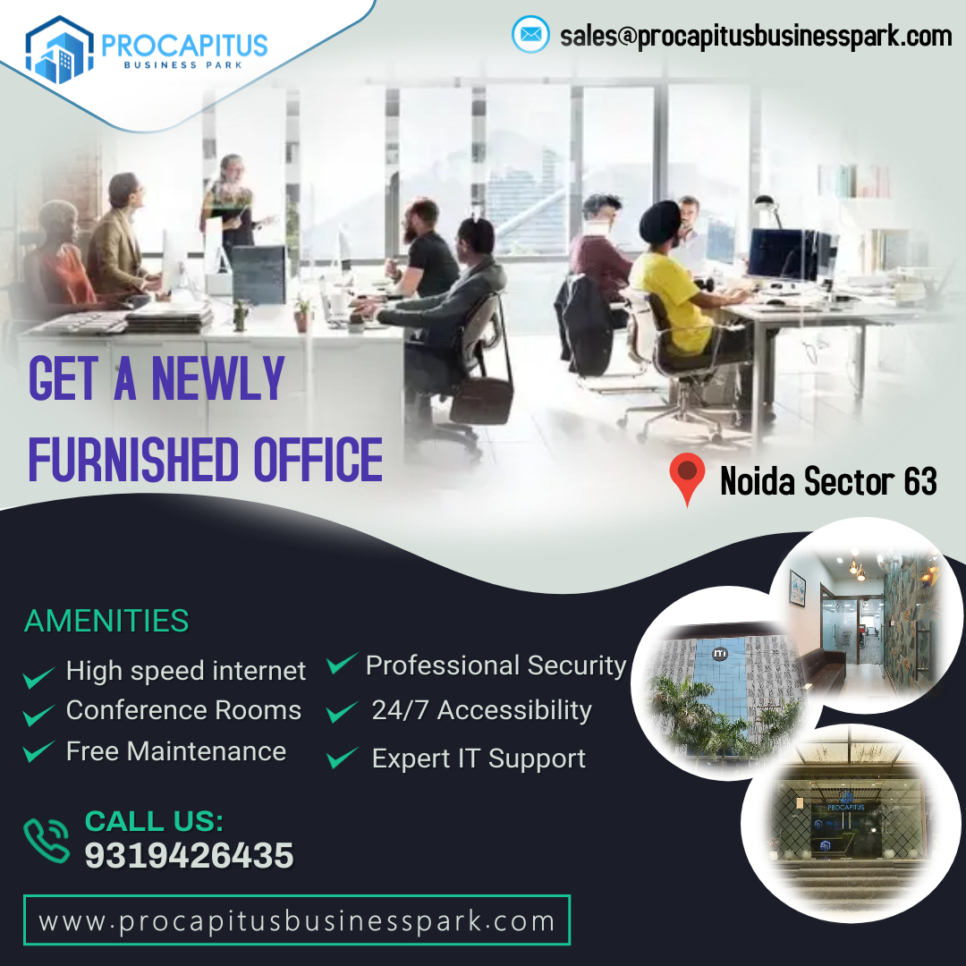 Fully Furnished Office Space in Noida Sector 63