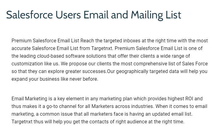 Companies that use Salesforce