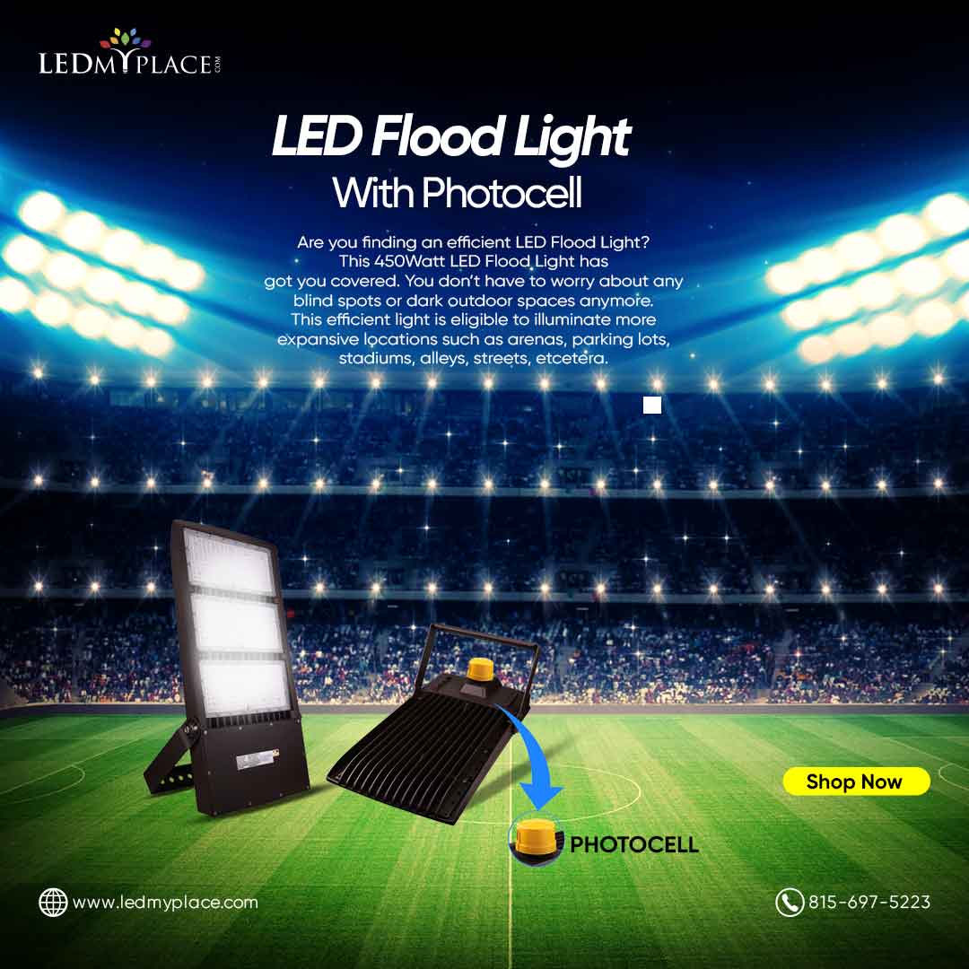 Buy Now LED Flood Lights with Photocell