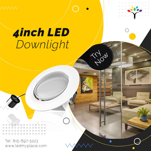 Order Now 4” LED downlight at Low Price