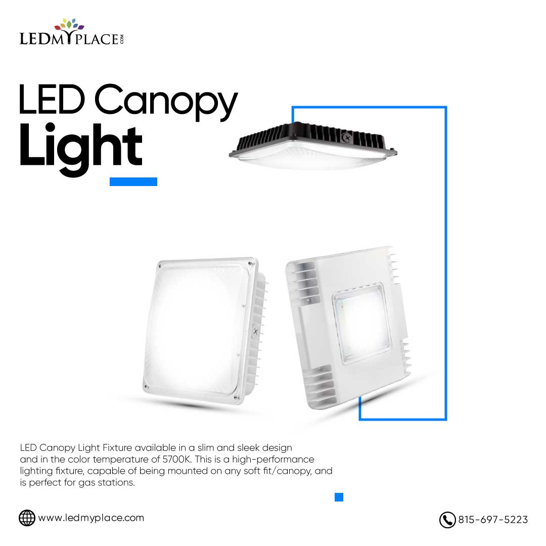 Best LED Canopy Lights for Gas Station