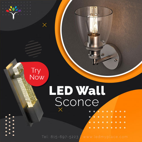 Buy Now LED Wall Sconce For Indoor or Outdoor