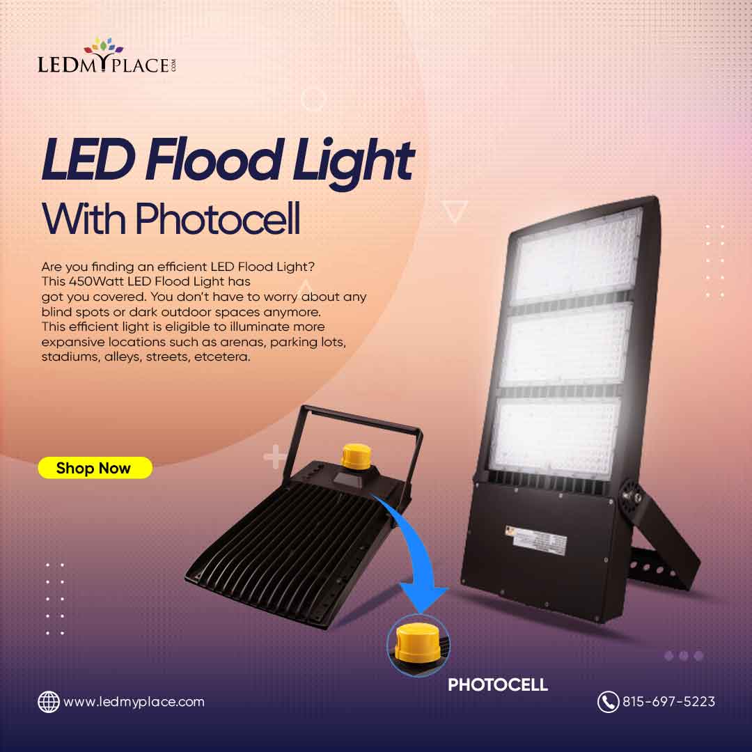 Buy Now LED Flood Lights with Photocell