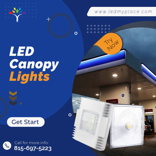 Buy Now LED Canopy Lights For Gas Sation