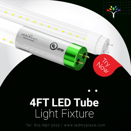 Buy Now 4ft LED tube light fixture at Low Price