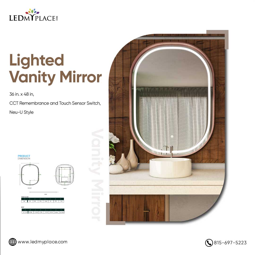 Buy Now Lighted Vanity Mirror at Discounted Price