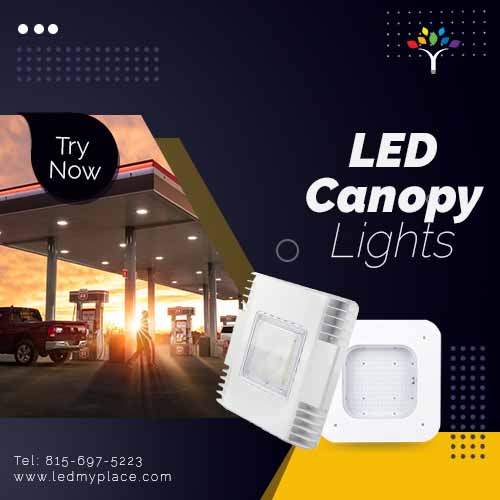 Purchase Now LED Canopy Lights For Gas Station