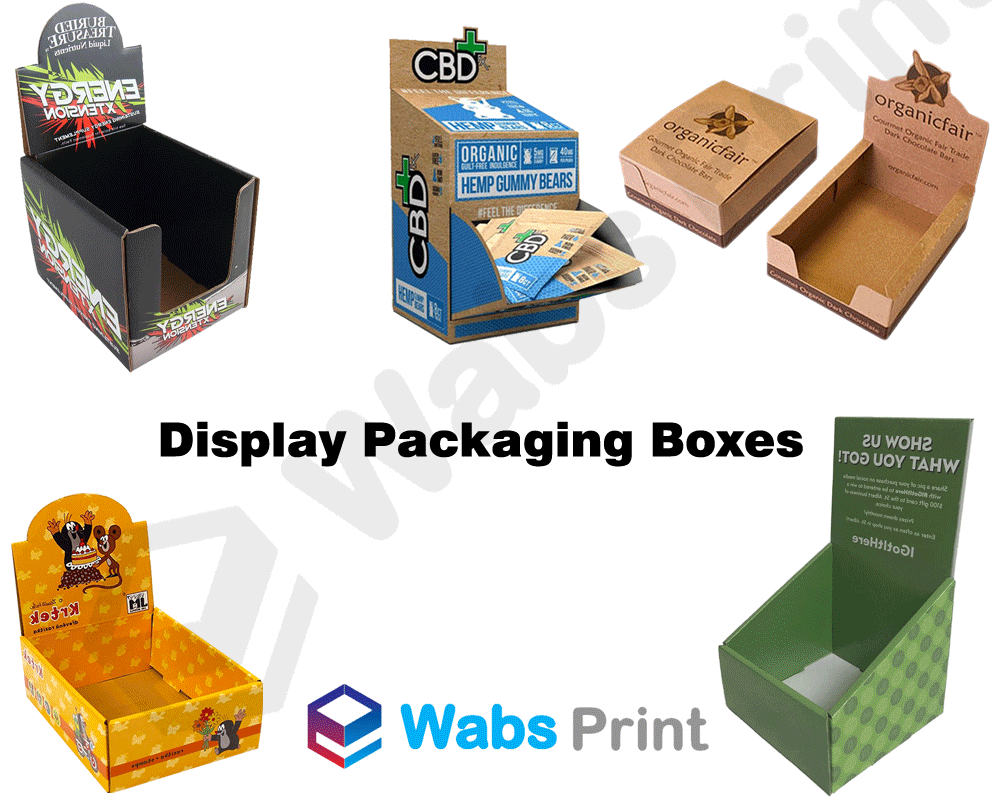 Product Showcasing with Display Boxes Wholesale