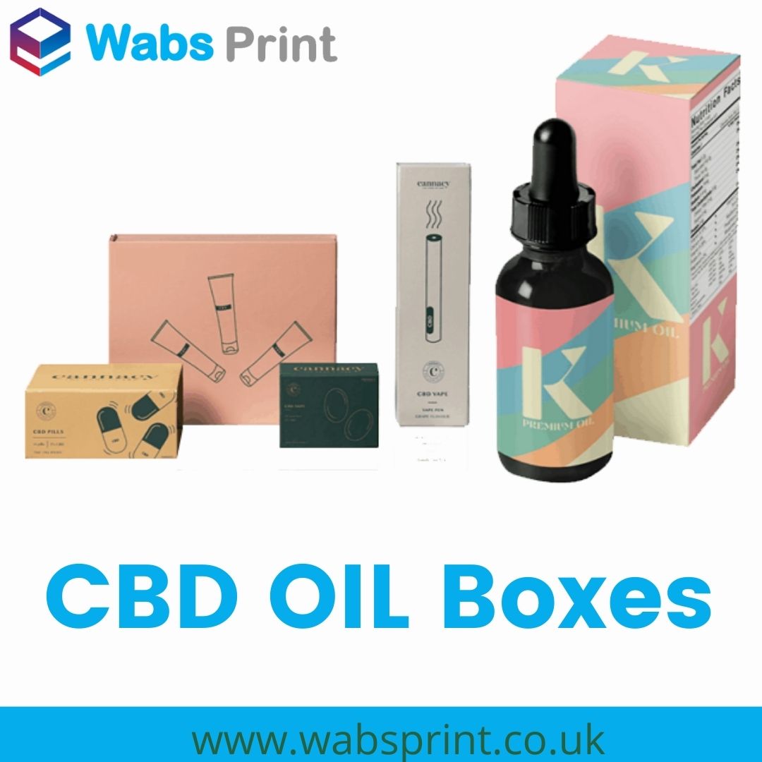 Packaging boxes for CBD products that are custom printed