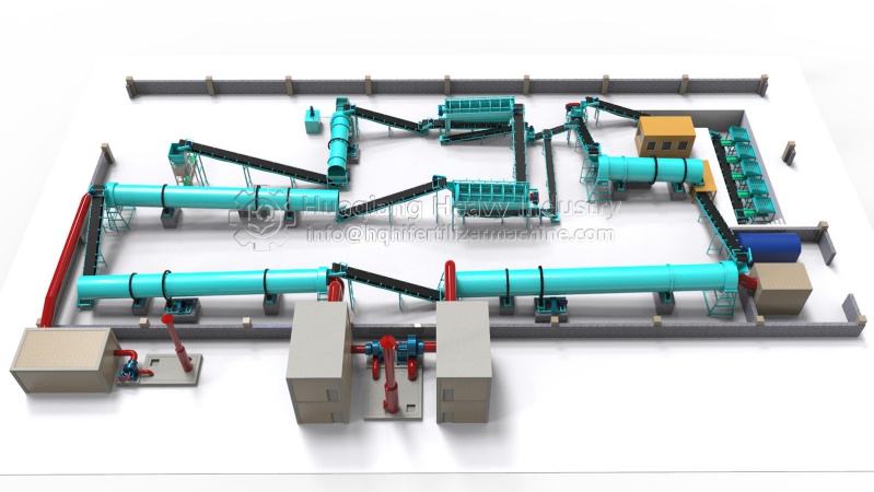 Flat mold fertilizer granulator is a commonly used equipment in fertilizer production lines