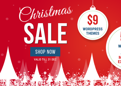 X’Mas Sale 2017! Get 50%-80% OFF on Any WordPress Magento Product