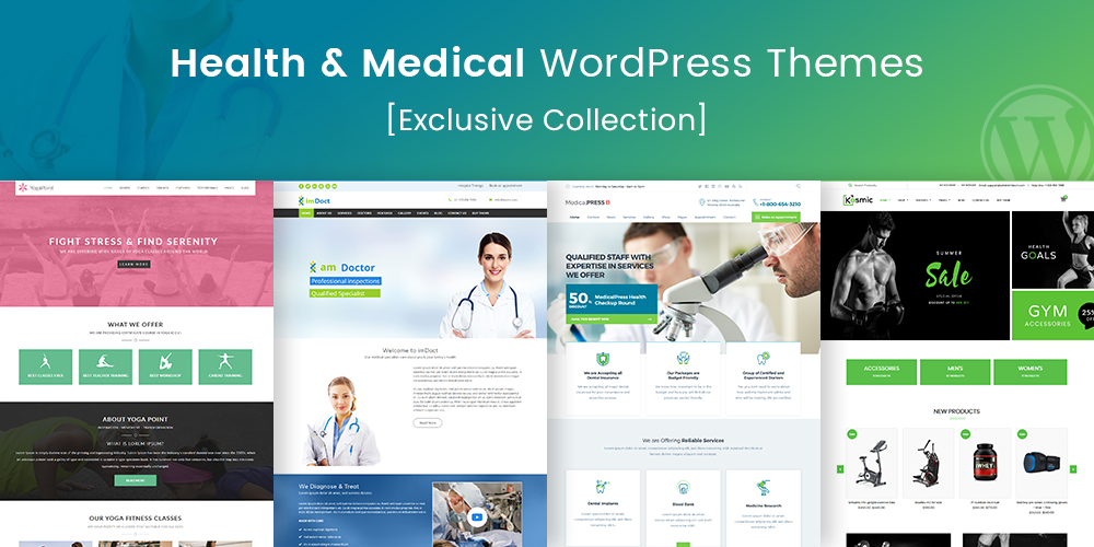 Health & Medical WordPress Themes [Exclusive Collection]