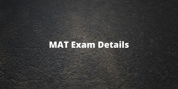 MAT Exam by AIMA - Management Aptitude Test | Date & Registration