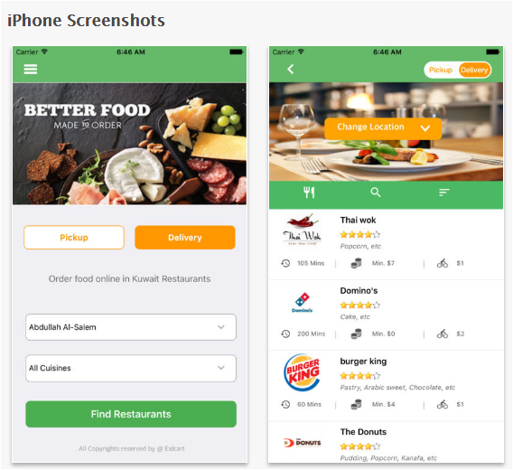 Justeat Clone | Foodpanda clone