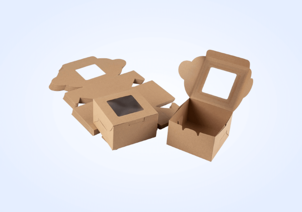 Custom Design Kraft Bakery Boxes