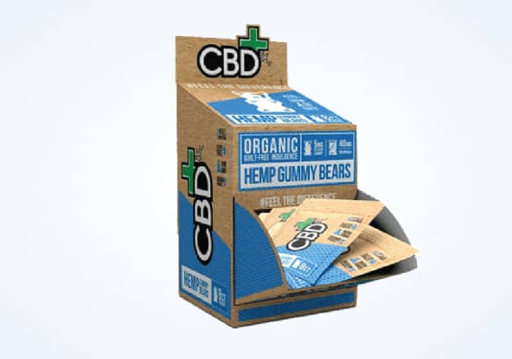 Custom CBD Gummies Dispenser Boxes