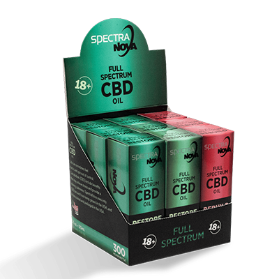 Custom CBD Counter Display Boxes Wholesale