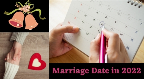Marriage Date In 2022