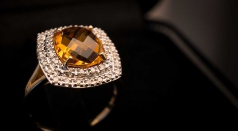 Yellow Sapphire Ring
