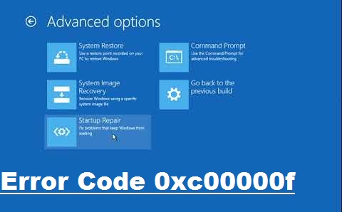 How Do I Fix Error Code 0xc00000f