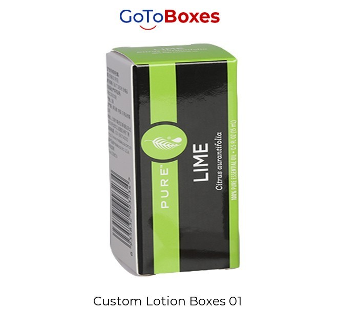 Get Original Custom Lotion Boxes Wholesale at GoToBoxes