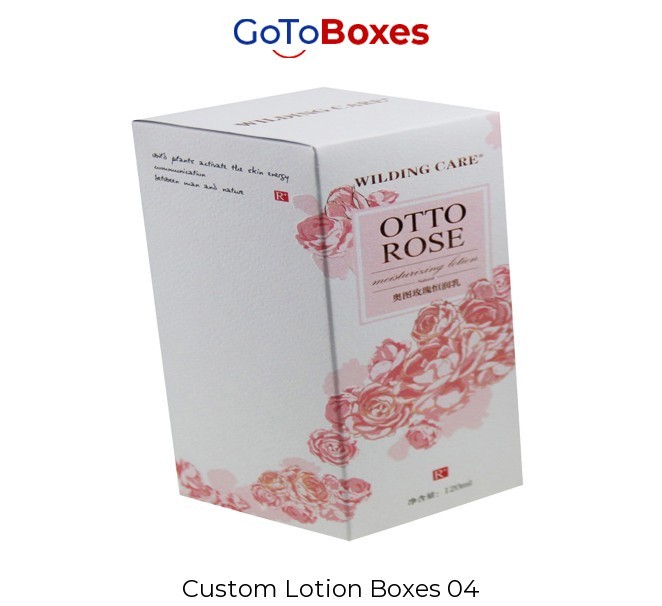 Get Custom Lotion Boxes Wholesale at GoToBoxes