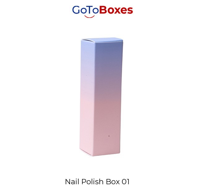 Get Original Custom Nail Polish Boxes Wholesale at GoToBoxes