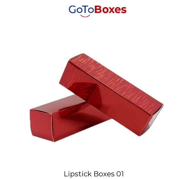 Get Original Custom Lipstick Boxes Wholesale at GoToBoxes
