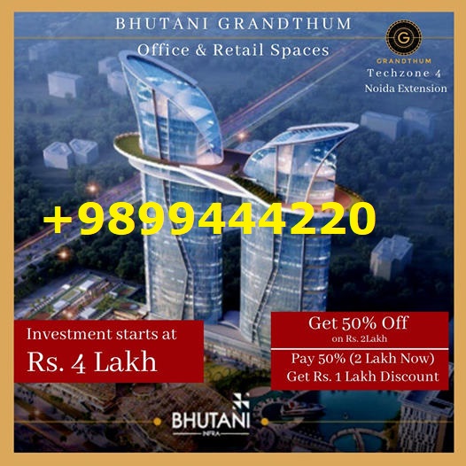 Grandthum location, Bhutani Grandthum price, Bhutani Grandthum Noida