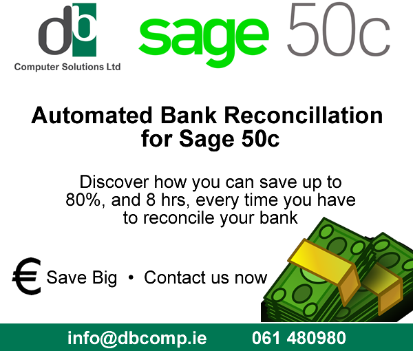 Bank Reconciliation for Sage 50c from DB Computer Solutions