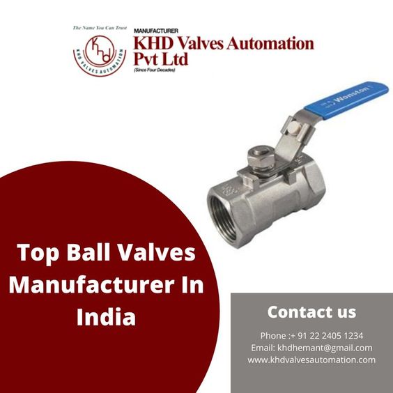Top Ball Valves Manufacturer In India