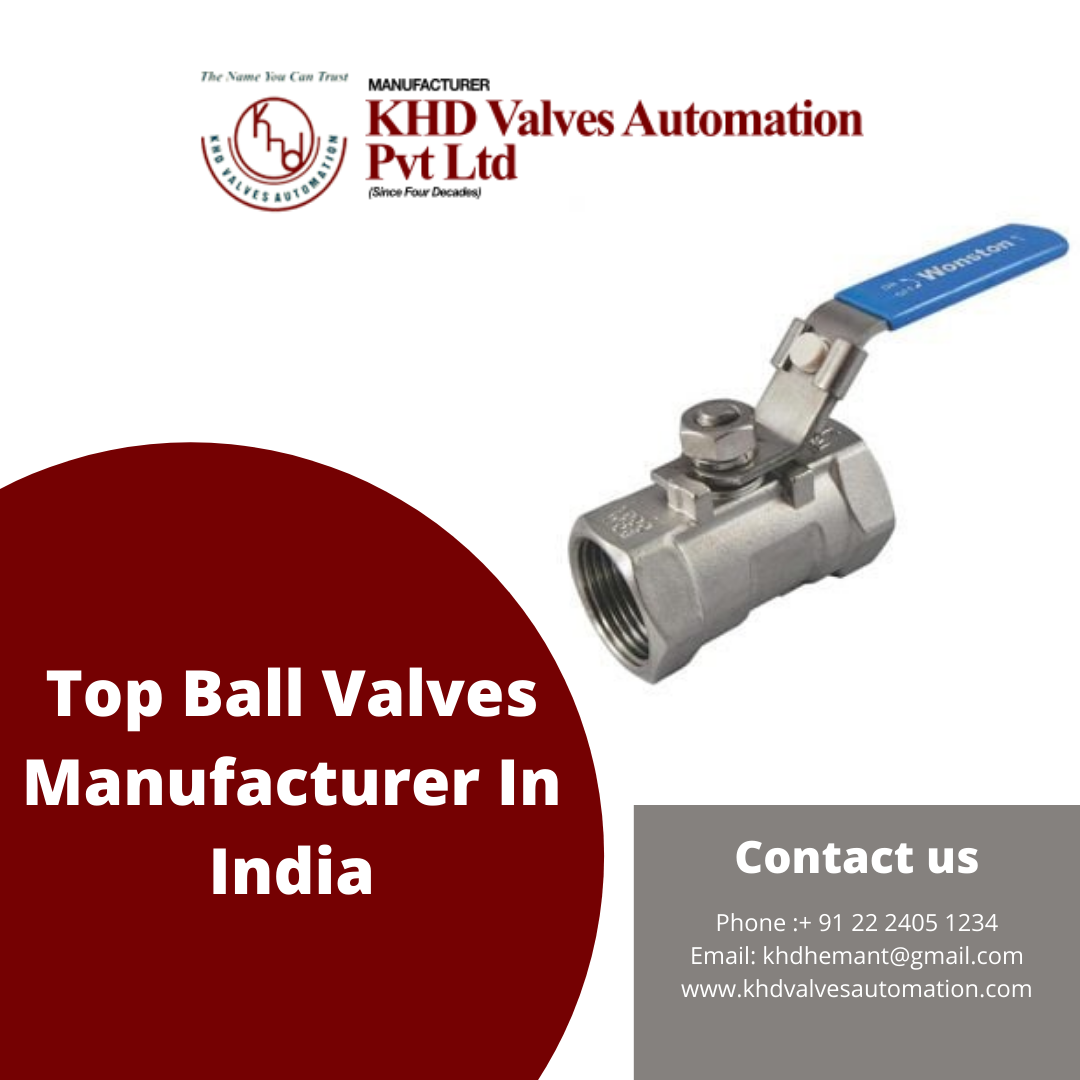 Best Ball Valves Manufacturer In India