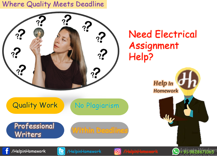 Electrical engineering assignment help