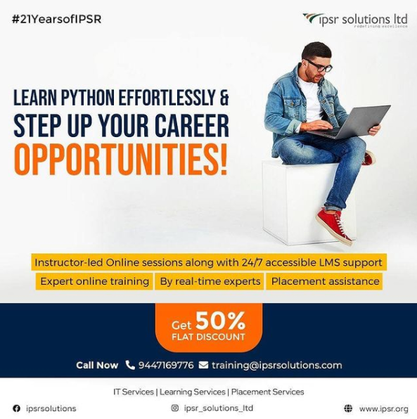 Python Online Course | Ipsr Solutions Limited