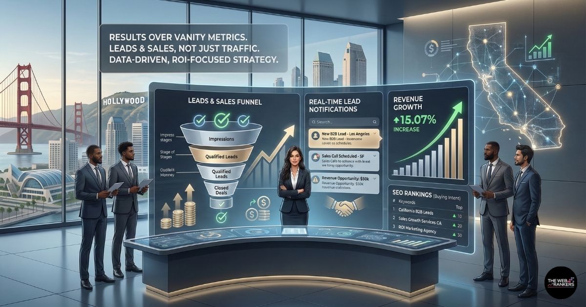 Digital Marketing Services in California That Actually Drive Leads & Sales