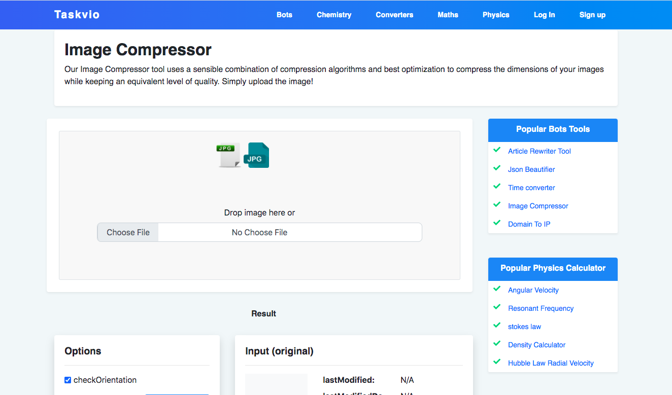 How the Compressor tool works and how to use it?