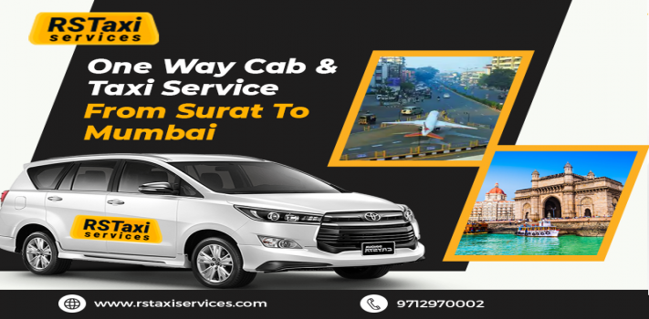 BOOK SURAT TO MUMBAI ONE WAY TAXI HIRE